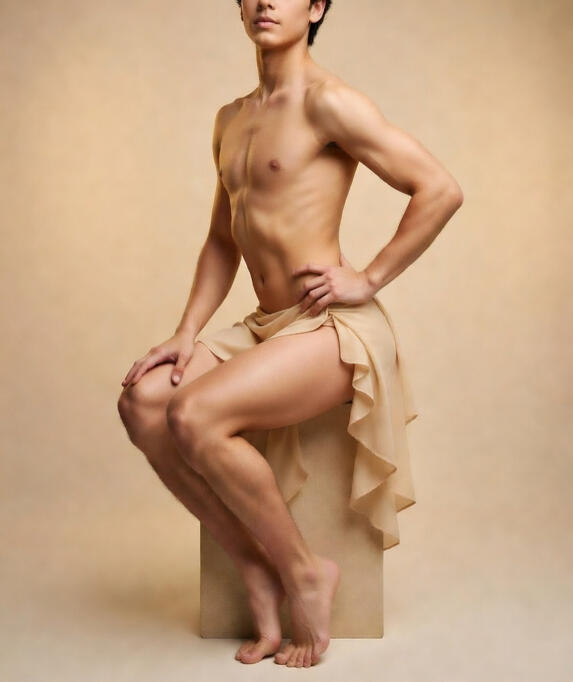 Artemis, seated, Greek Mythology inspired artwork by Aurel Voss. Aurel Voss is the artist and founder of Eidos Form Studio.